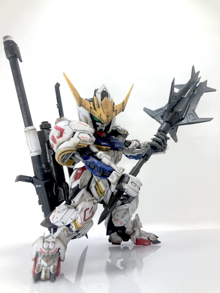 MGSDバルバトス完成–6枚目/制作者：レン@筆塗り部分塗装