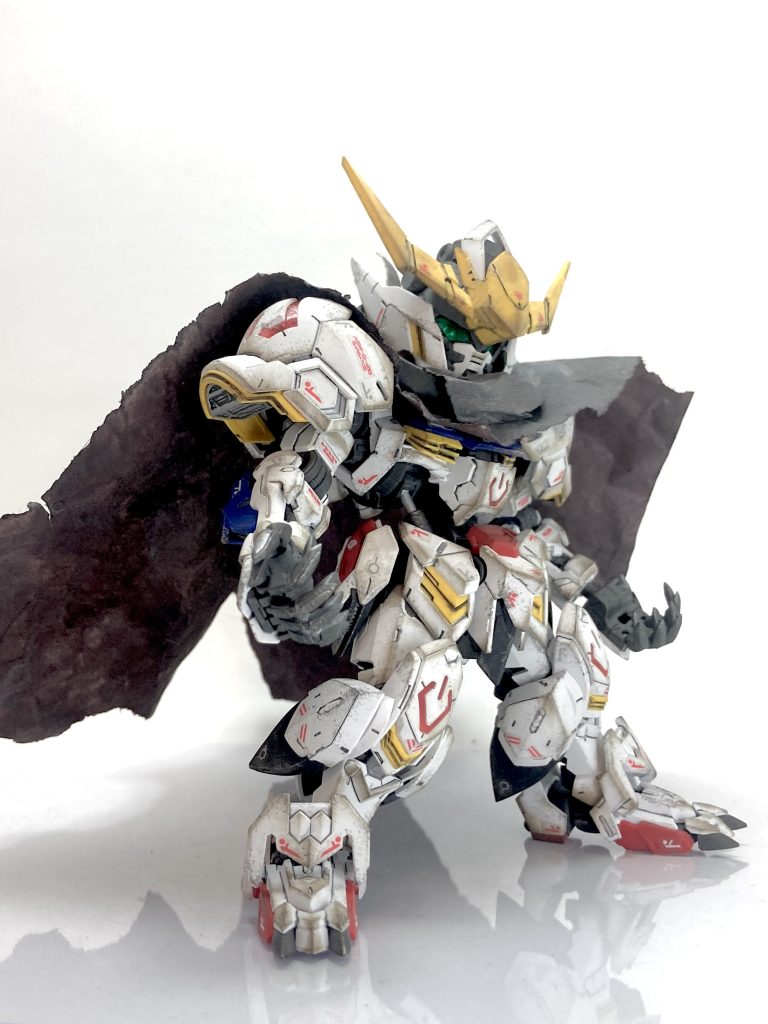 MGSDバルバトス完成–2枚目/制作者：レン@筆塗り部分塗装