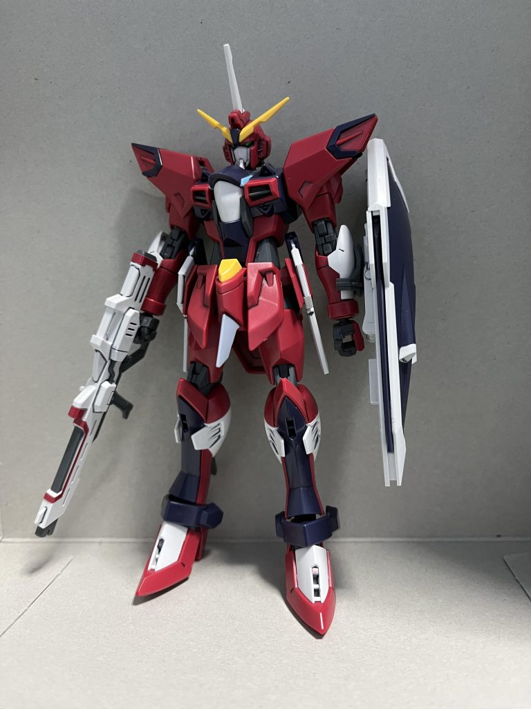 この時肩のパーツ付けるの忘れてましたがバックパック無くてもカッコイイです!