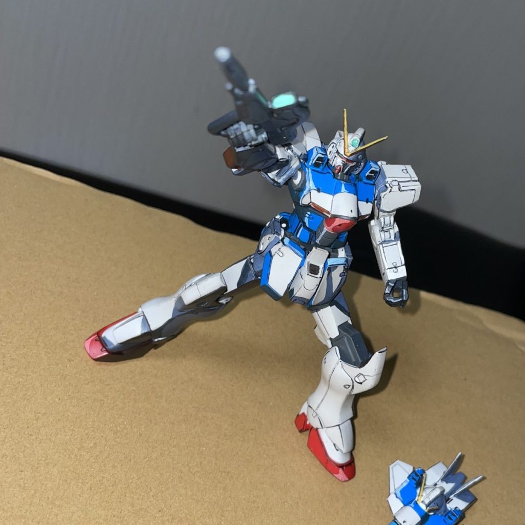 HGUC Vガンダム 整形色活かしアニメ塗り｜NbHarutoさんの