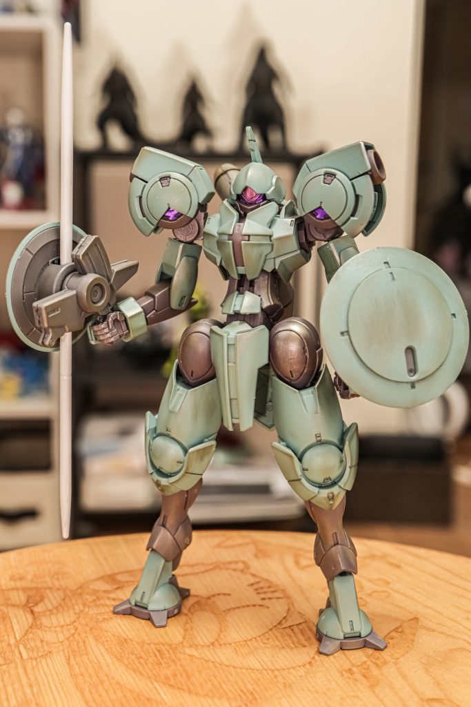 全体の汚し具合うーん、まだまだ勉強が必要だなぁ…