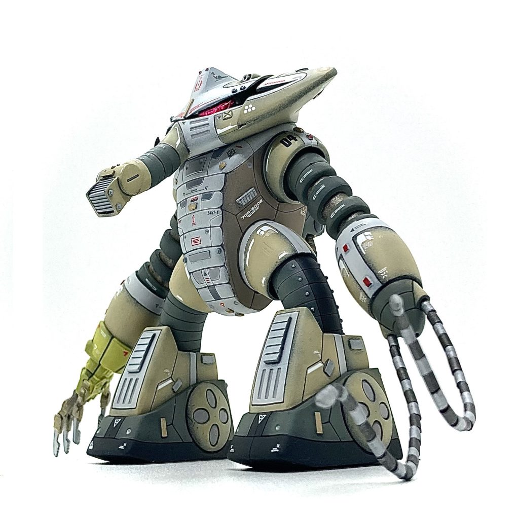 久しぶりにガンプラ制作です😅旧キットアッグガイに手を出してジオン水泳部のバリエーションを増やしてみようとチャレンジしました。