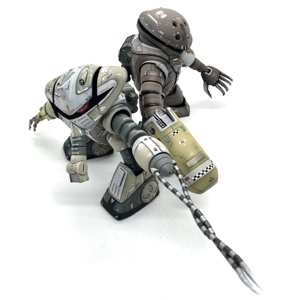 なんかジュアッグに見えなくも無いですよね💦まぁ、兄弟機だと思うんで次回揃えて撮ってみたいと思います。