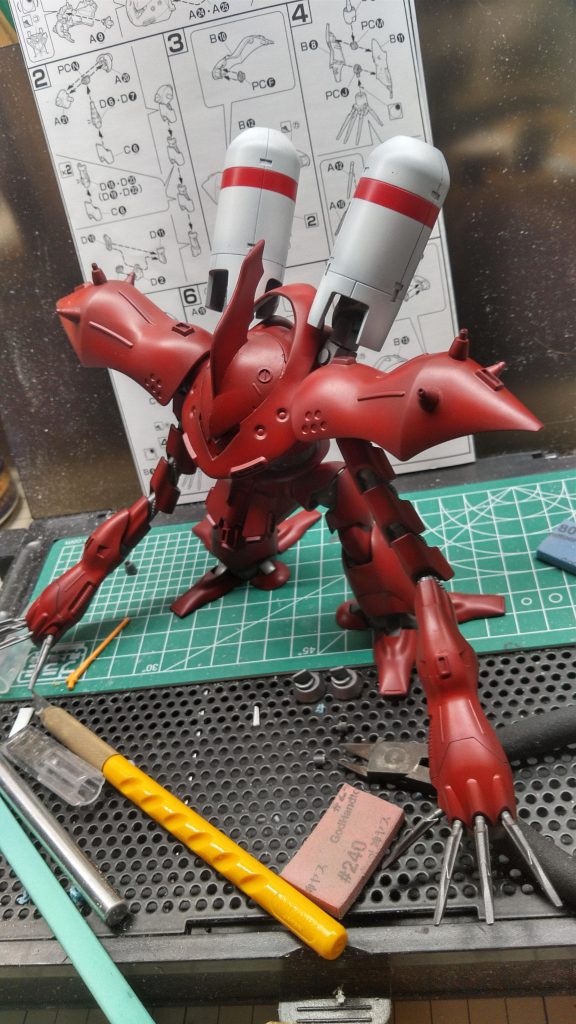 件のキット欲しさに目に映る物全てが、愛する家族でさえも、ナイチンゲールに見える次第だった(ちなみに嫁はゴッグに見えた)