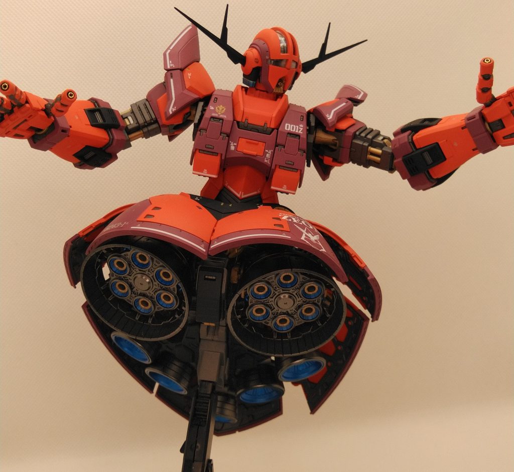 バーニアは、スターブライトアイアンで塗装