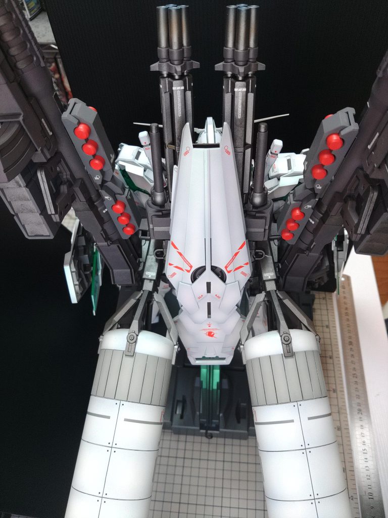 巨大ブースター×2、シールド×3はヒケ処理が辛く、ペンサンダーの購入のきっかけになりましたが、無くても困るもんじゃないですね、、、