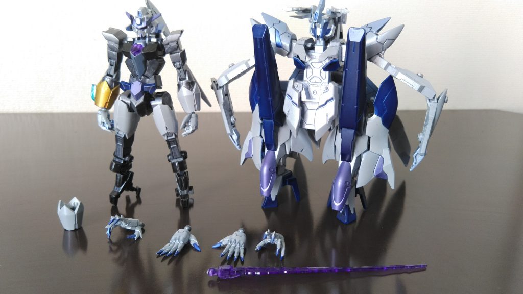 付属品一覧ほぼハンドパーツのみ。すっごいシンプル。