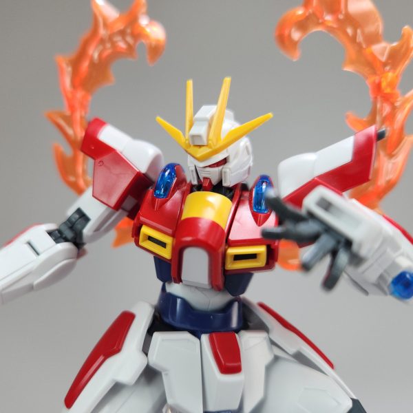 HGBF 1/144 ビルドバーニングガンダム　パチ組み完成！