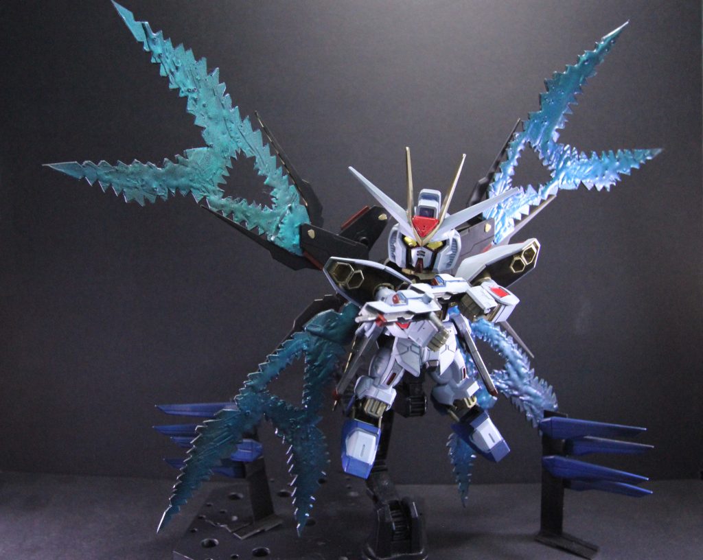 高エネルギービームライフル構え