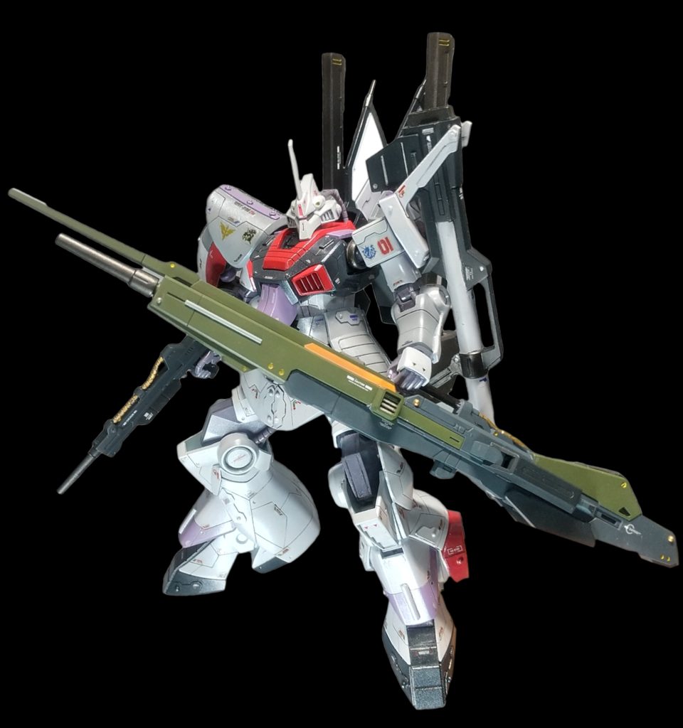 アムロ:僕が一番ディジェをうまく使えるんだ!その夜、とうとう連邦に見切りをつけたアムロは、MSデッキにあった、百式、MK2、セータの武装を持てるだけ持って、飛び出しました。かねてより、アムロの動向を監視していたネオジオンの諜報員は、この機を逃さずアムロに接触しアクシズへと。。。