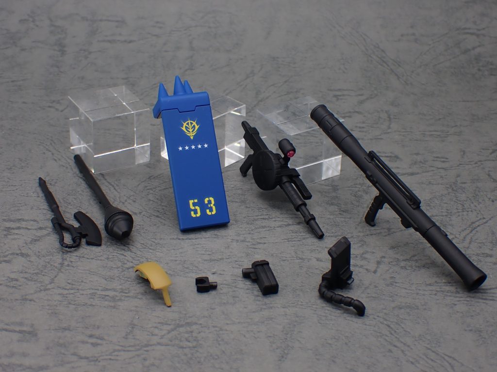 武装類と付属品は豊富