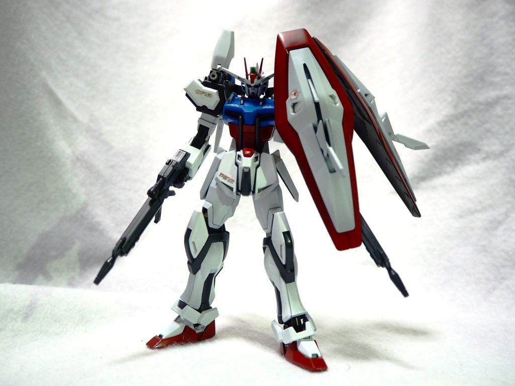 ベイルストライカー装備。肩マント(ペリース)をイメージして作りました。