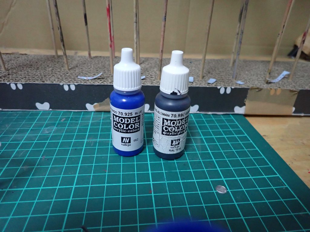 ファレホで部分塗装しました。