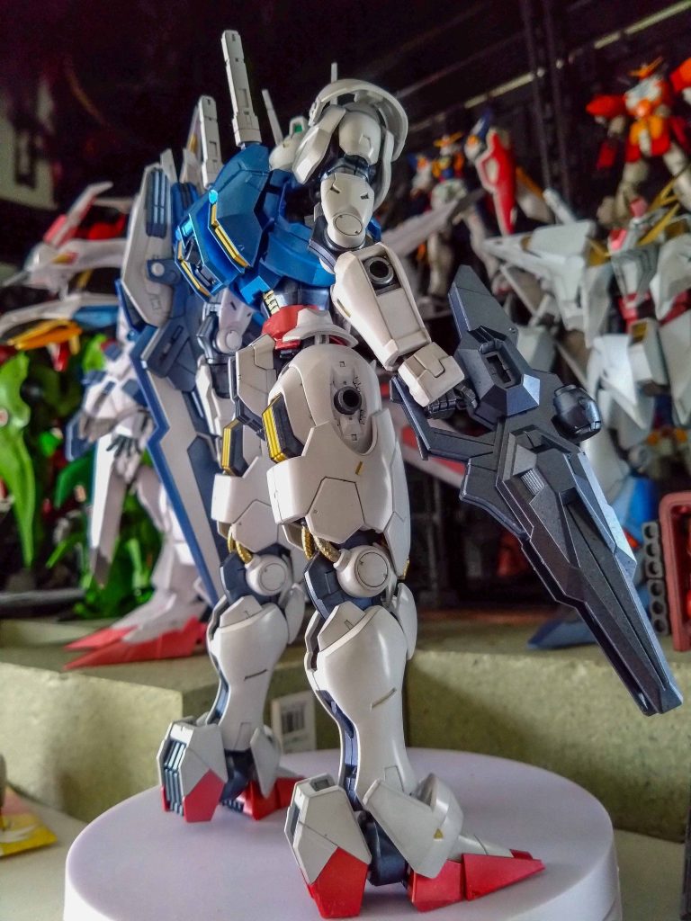 ライフルも特に凝ることもなく普通に塗装しただけです。