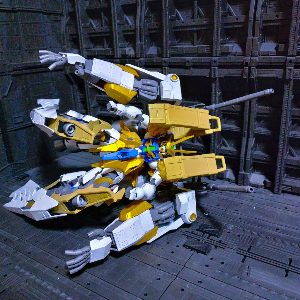 ガチャン！！お、お重いよ…今回も？重力下ではお話になりません(笑)