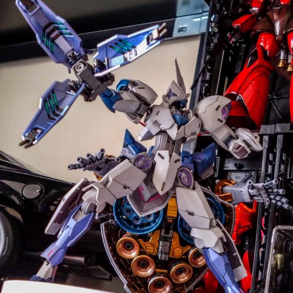 ミカエリス　ガンマカエアブラシ＆アクリジョン筆塗り