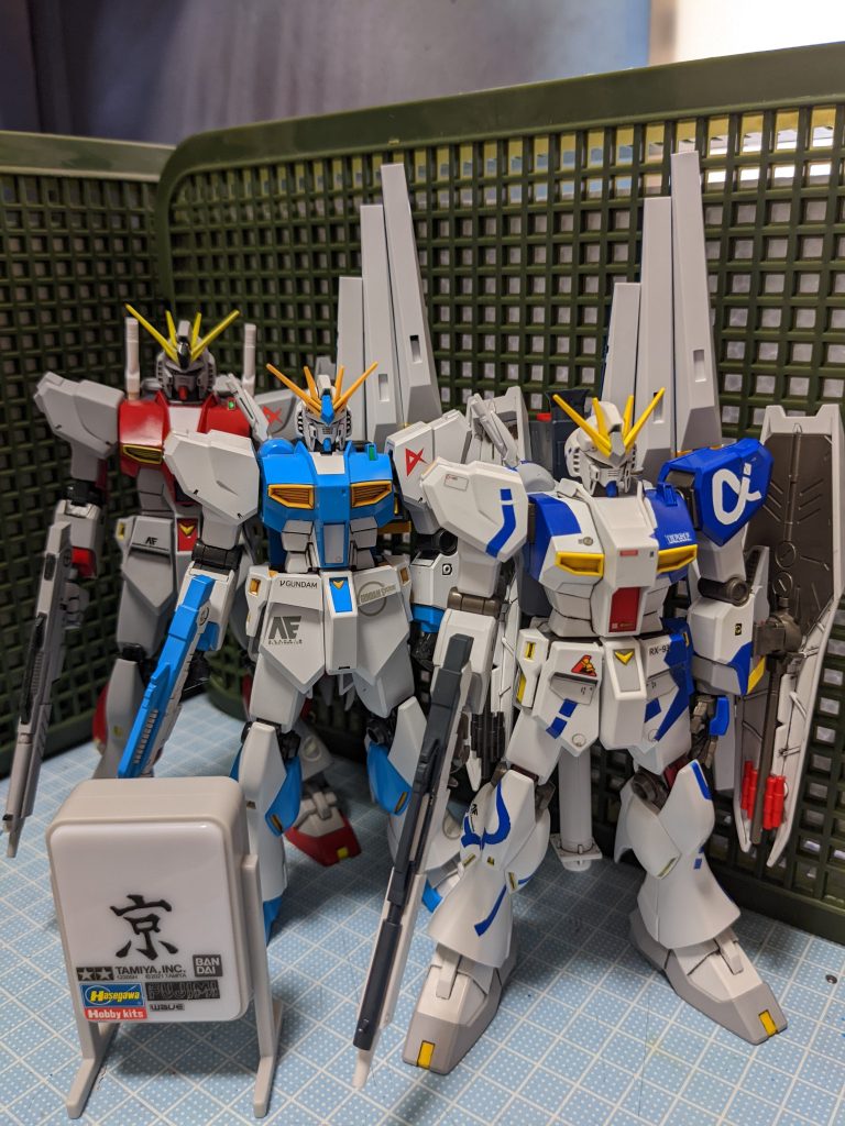 やっぱり並べたくなるよねぇ〜の図。