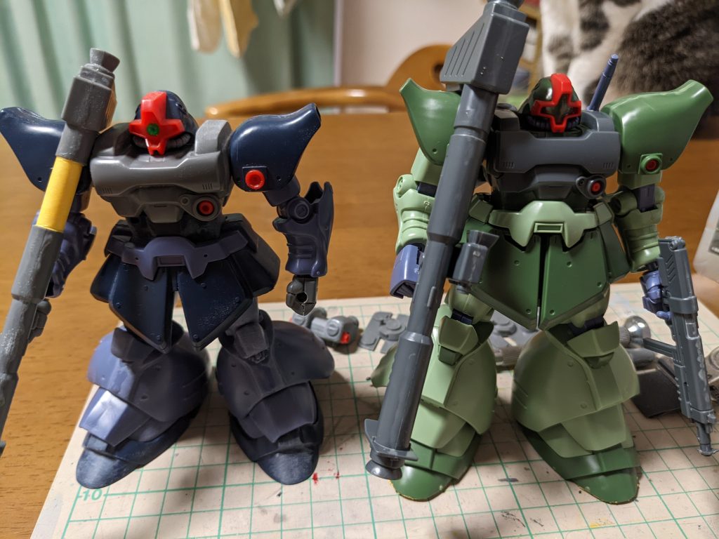 HGUCとTwo Shot。どっちも良いですな。