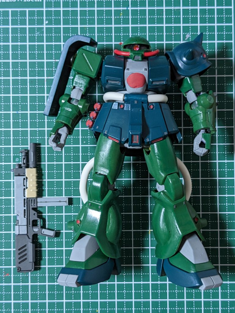 足首延長と股関節も下げたので足が長くシュッとしますた。股関節カバーあった方がいいですね…今度作ろう…。