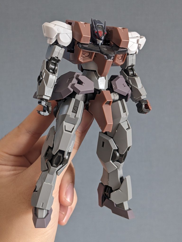 最初は積んでいたガンヴォルヴァをどうしようかなーと考えてました。少し前に考えていたオルトゥス見立てを試そうと思って、肩にブロックを置いてみたら想像以上にドンピシャだったのでそのまま勢いで作りました!