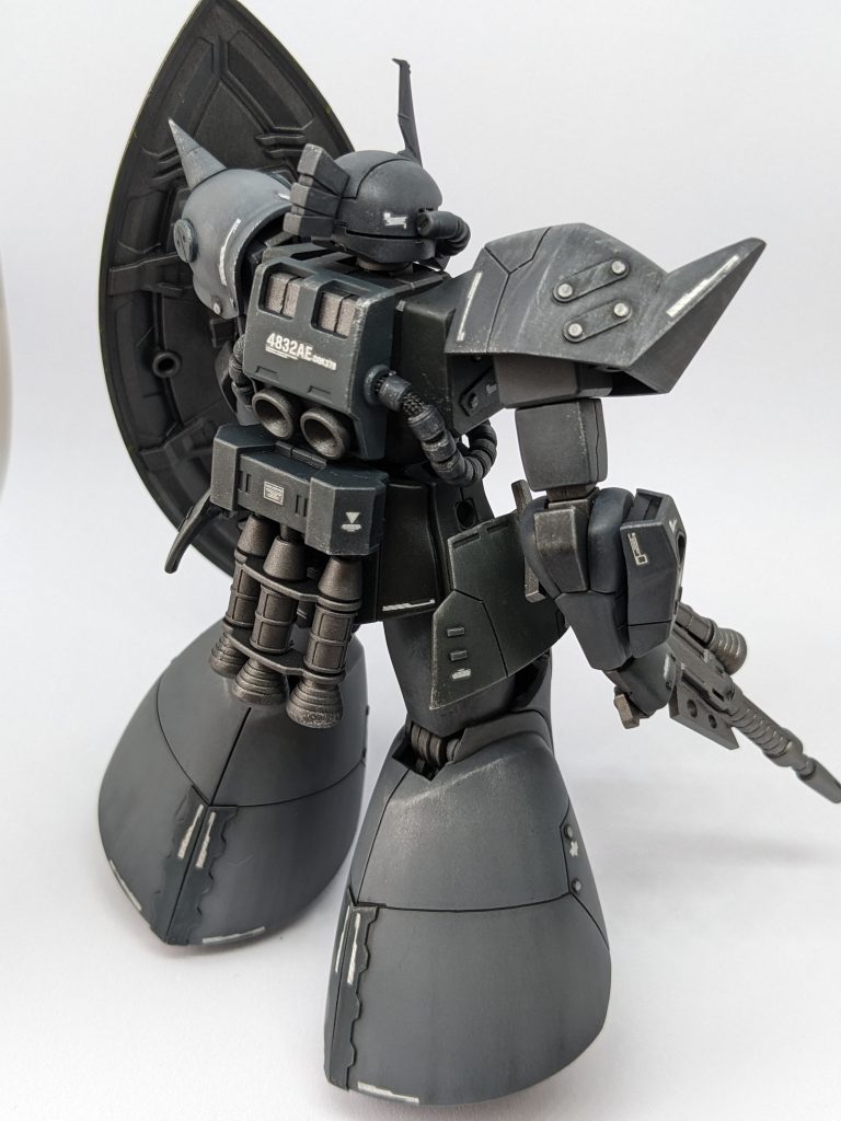 後ろ姿です👍一応スラスターを増加してあります🙂