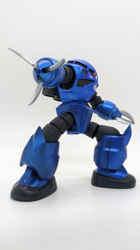 【HGUCズゴック】マットキャンディ塗装–4枚目/制作者：@iwashi_pla