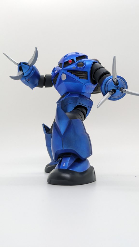 【HGUCズゴック】マットキャンディ塗装–3枚目/制作者：@iwashi_pla