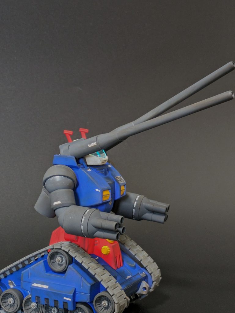 もう少し土埃で汚した方が良かったかな。