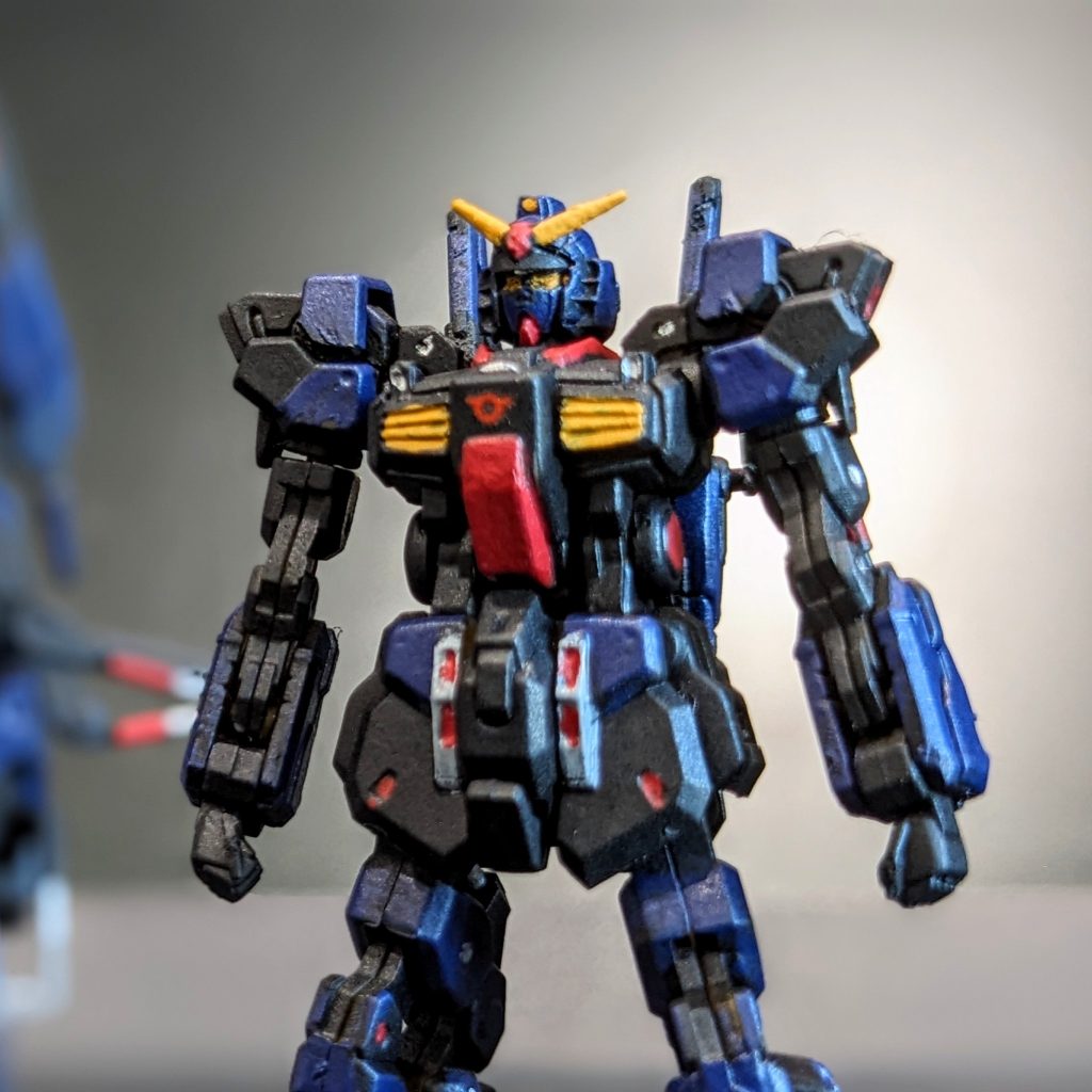 お顔周りをヨリで…シタデルカラーの隠蔽力には毎度助けられています(^^)