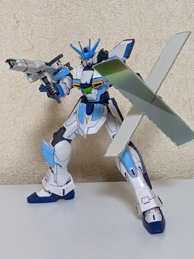 いい色マスク専用モビルスーツ、ガンダム“Ｘ“Ｄwitter–4枚目/制作者：zaku2enmeiryu00