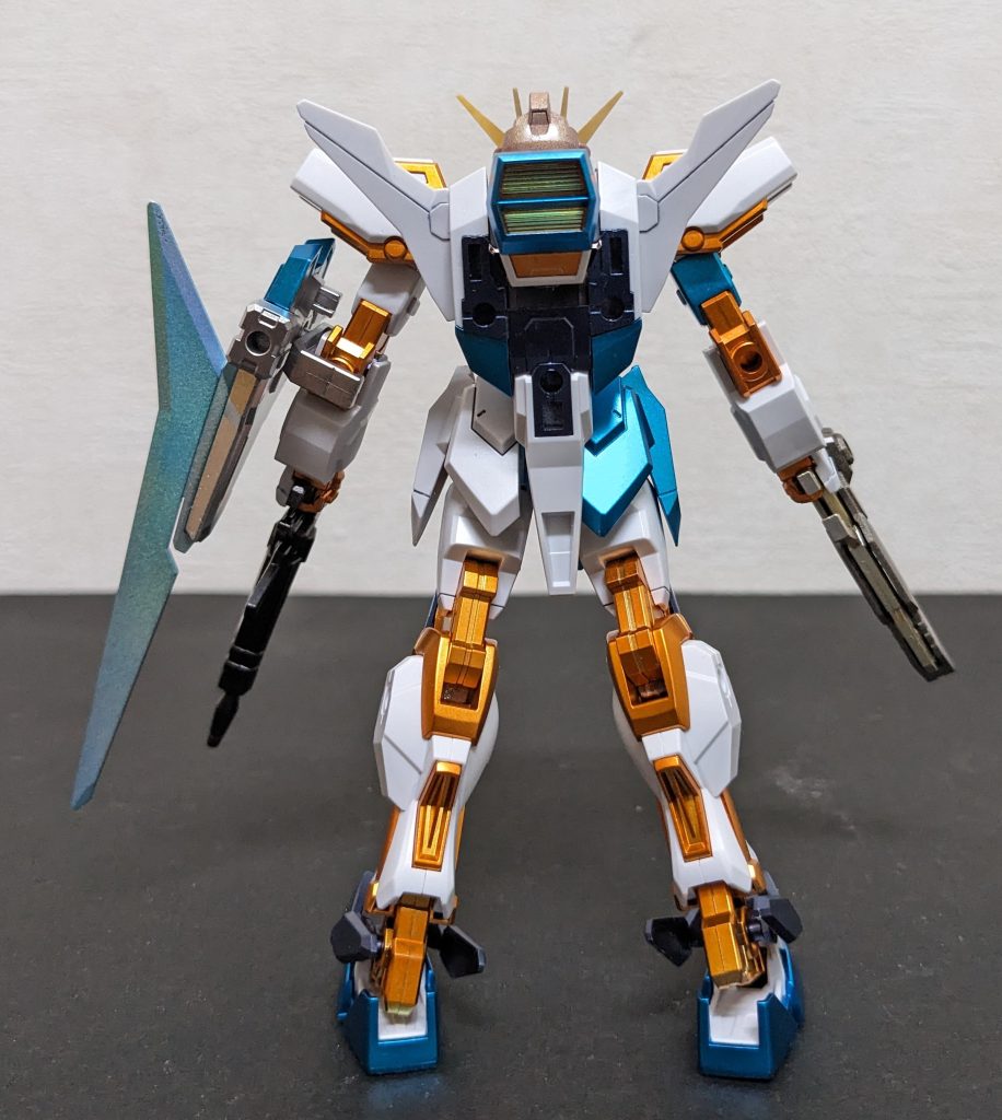 見栄で始めたくせに!関節露わだと、マジでエルガイムっぽいな💦