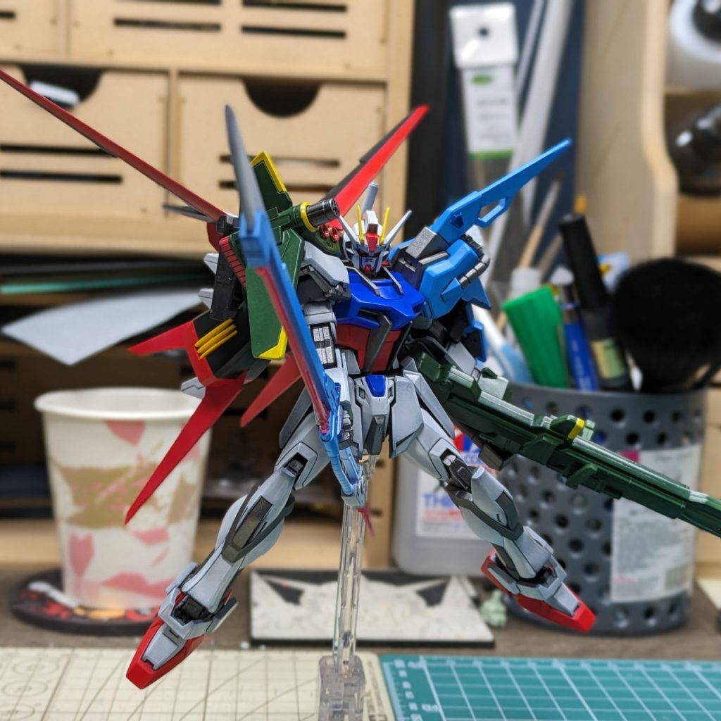 1/144 パーフェクトストライクガンダム｜maachanさんのガンプラ作品｜GUNSTA（ガンスタ）