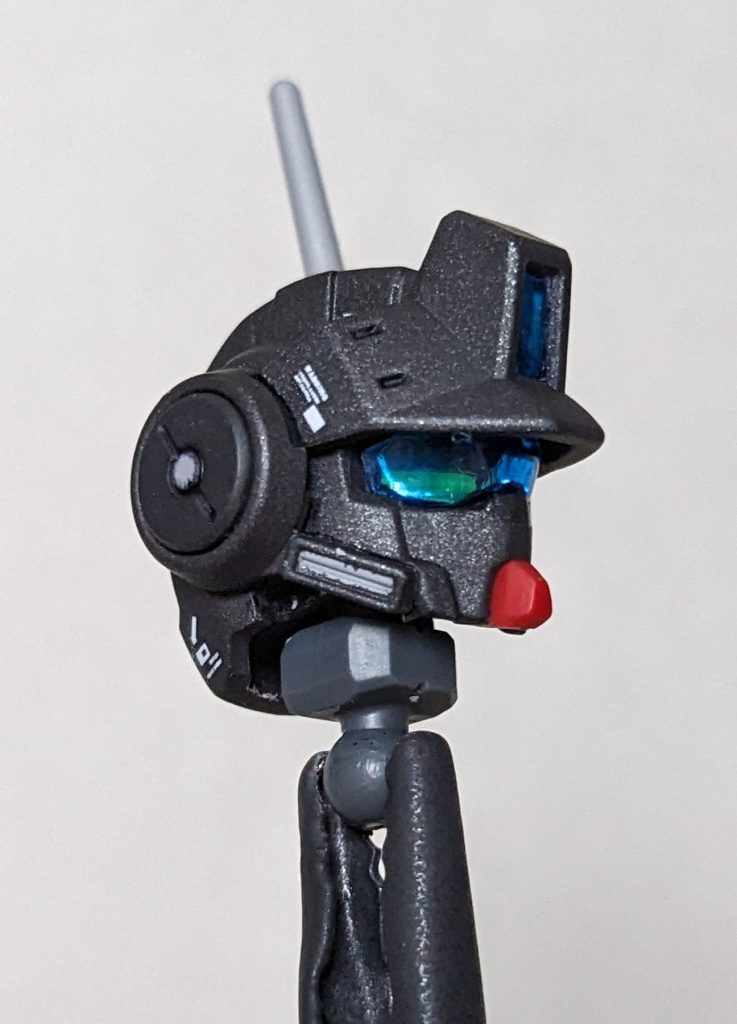 ガンダムフェイス風の完成時