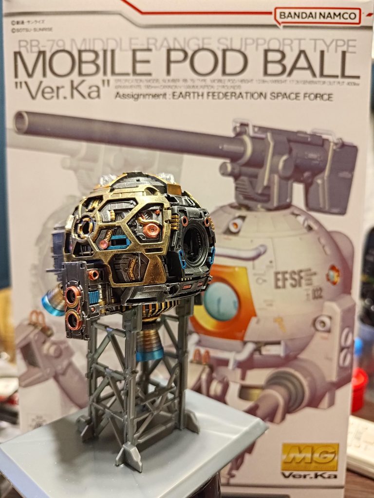 外装つける前。