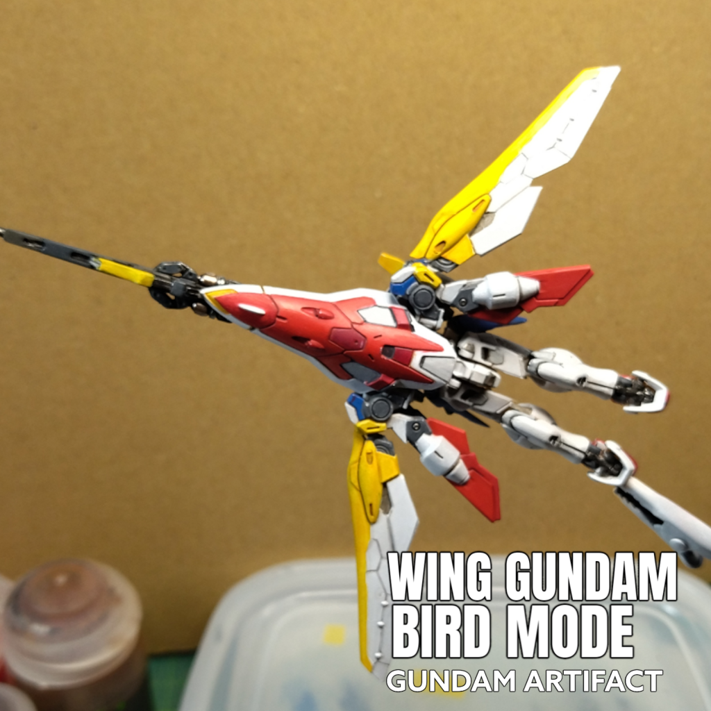 Wガンダムバード形態 アーティファクト–2枚目/制作者：tochan