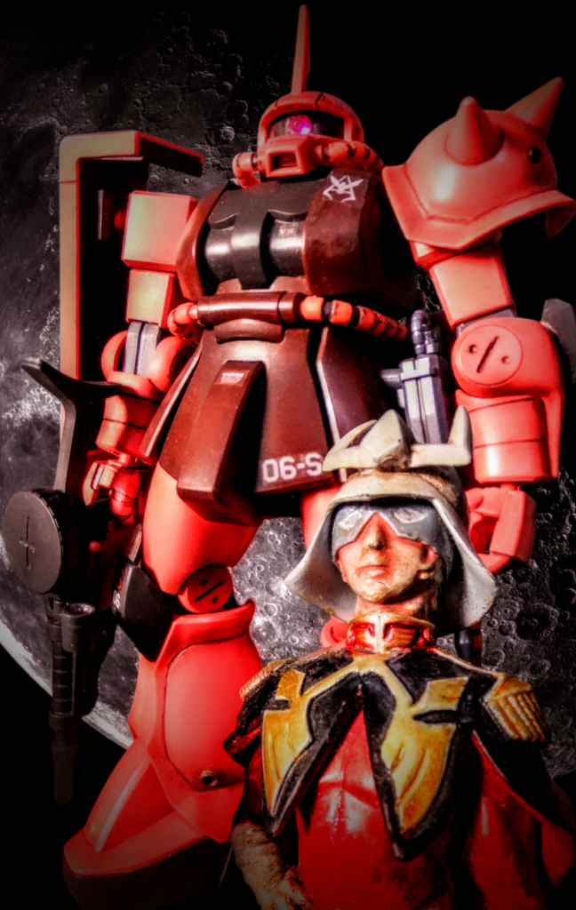 コチラは「HGUCの(旧)シャア専用ザク」となります💦