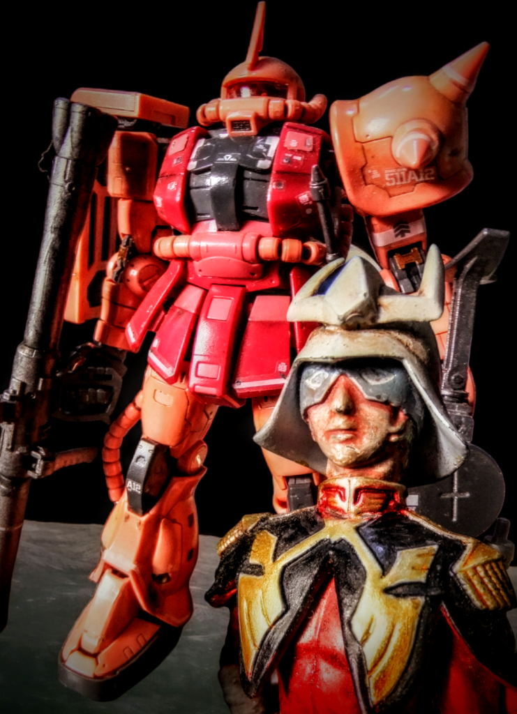 まず最初は 「RG シャア専用ザク」となります💦