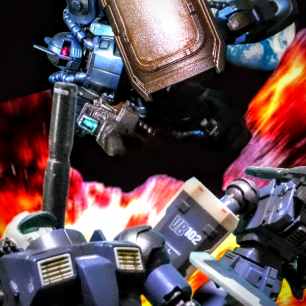 宇宙世紀初対MS戦！　ランバ・ラル無双！　お披露目デス💦