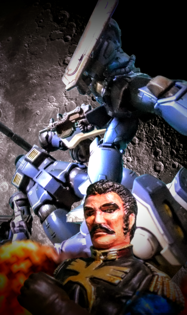 「MSは友達怖く無い💦」って豪快に「雷獣シュート」を食らわしています😁