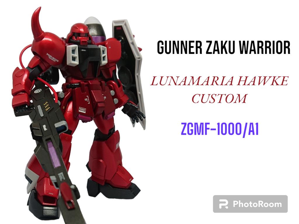 ルナマリア・ホーク専用機 丁寧に作製しました(笑)