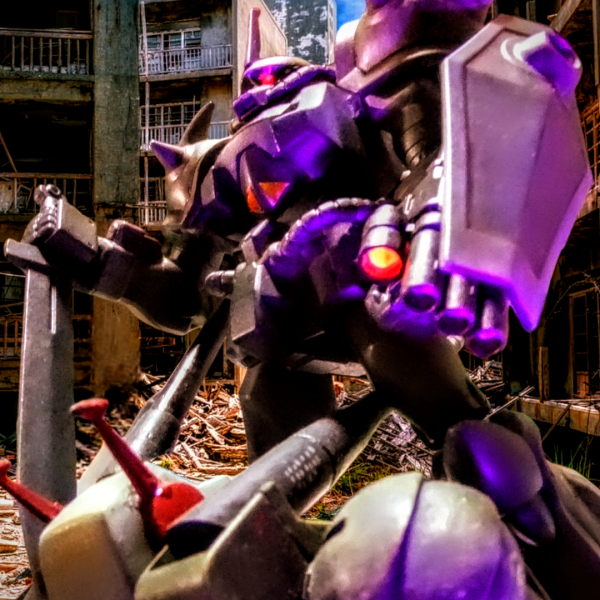 旧ＨＧ　グフカスタム　「震える山」　更に手直しで再投稿となります😁