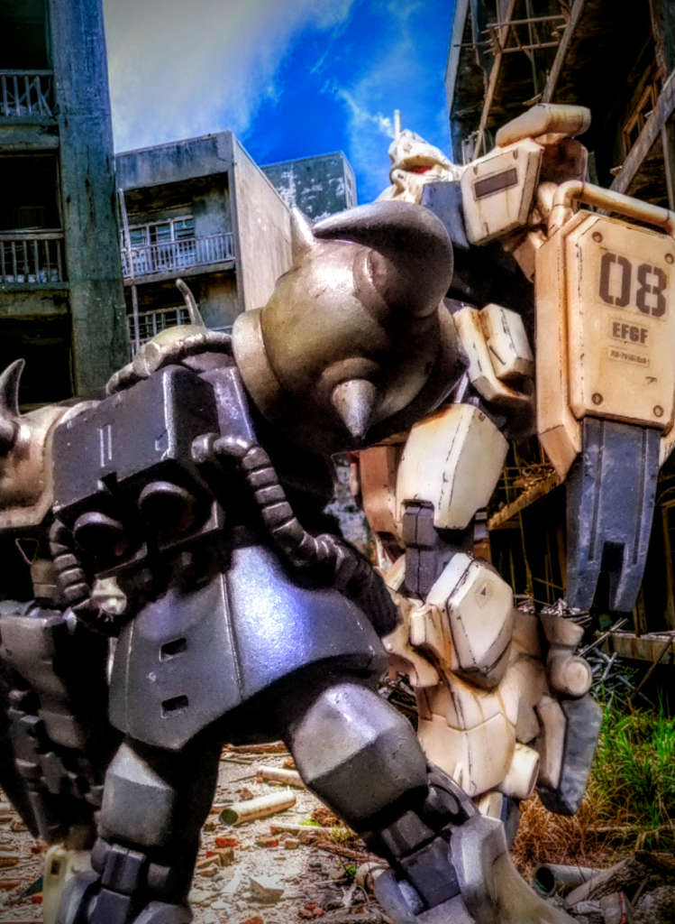 メイン画像のフルサイズとなります😁ノリスパッカード 「怯えろ!竦め!MSの性能を活かせぬまま、死んでゆけ!」