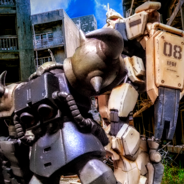 ノリス・パッカード　｢怯えろ！竦め！ＭＳの性能を活かせぬまま、死んでゆけ！｣　ガンダムEz−８お披露目となります😁