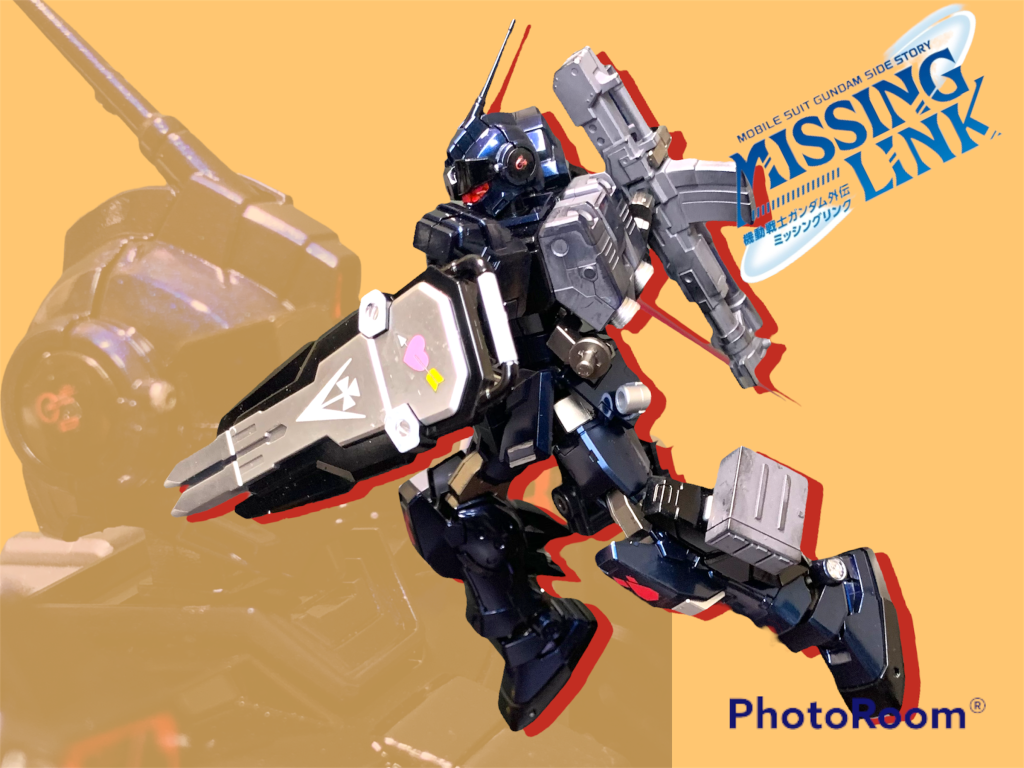 ウエポンとバックパックは軽くエイジングしています。