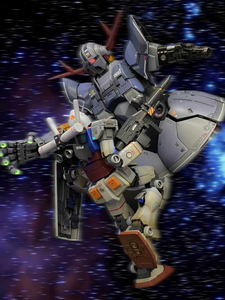 ア「シャア！」シ「チィィッ！」 ア「こう近づけば四方からの攻撃は無理だなシャア！」