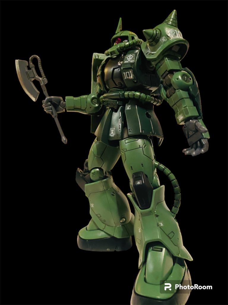 墨入れとデカールを貼りました。