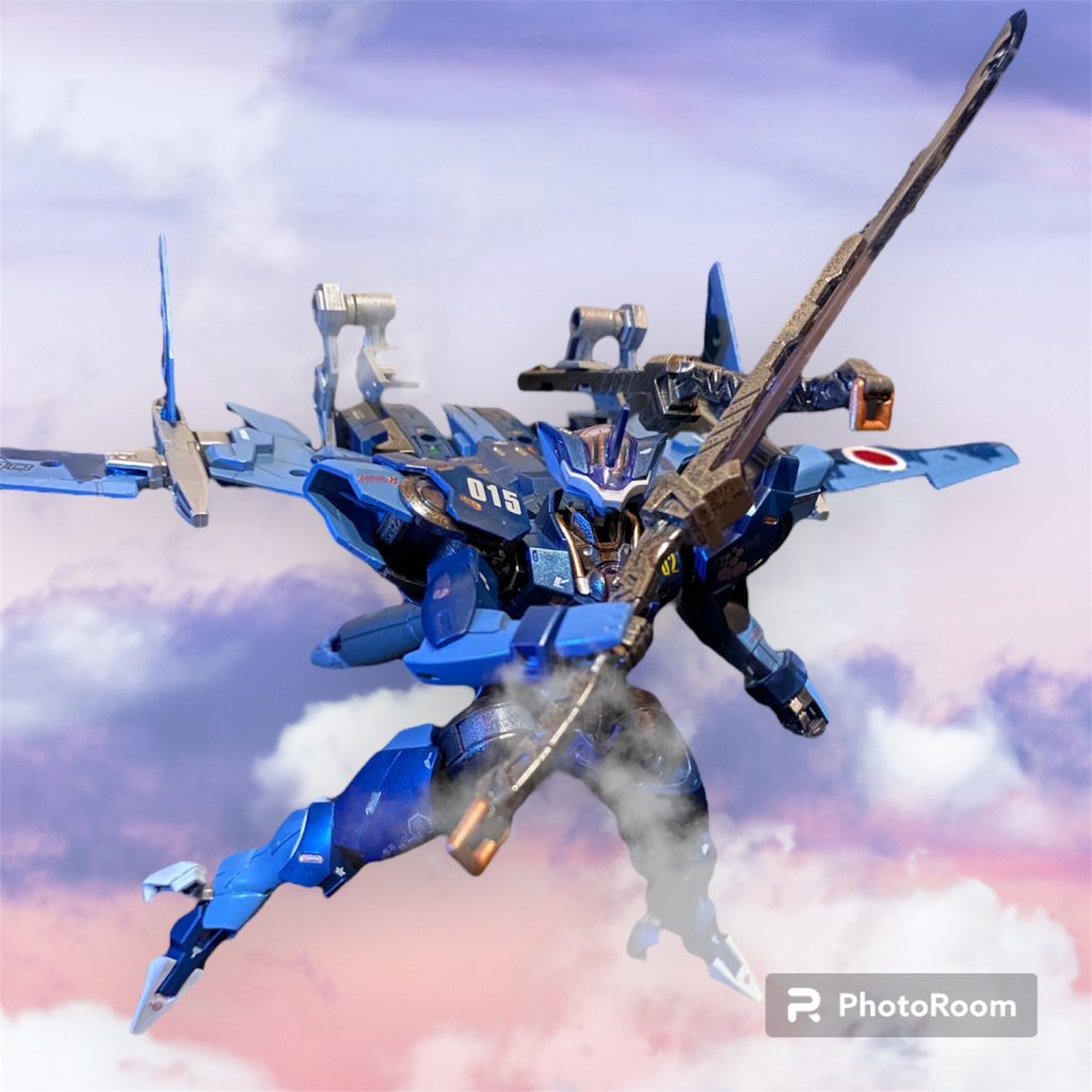 日の丸と長刀で戦術機みもありますねー☺️