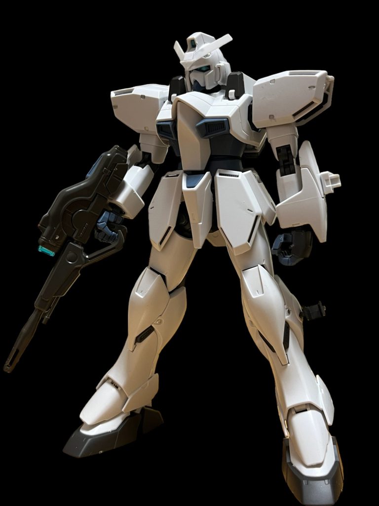 個人的に白い機体が好きなので、この機体は気に入っています。最後まで見ていただきありがとうございました。