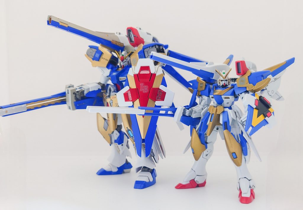 HGUC V2アサルトバスターガンダムとの比較！