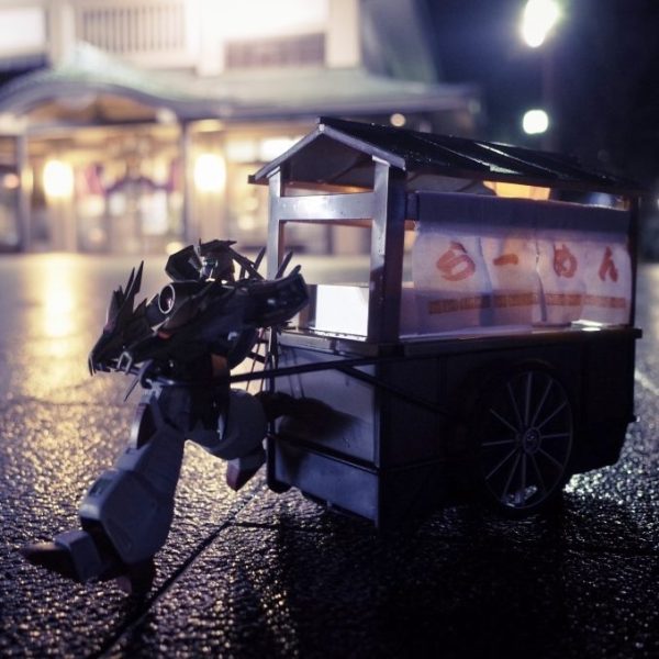 　1/100 ドラゴンガンダム×ラジコンカー　